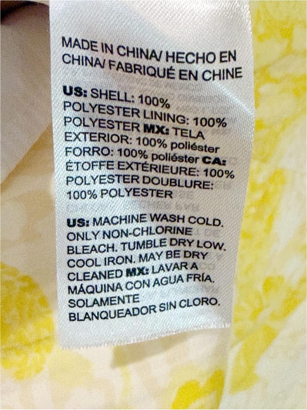Chicos Tiered Sea Island Paisley Maxi Dress in Yellow Pineapple Size 00P (0/2P) - Picture 11 of 15